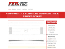 Tablet Screenshot of fertec.eu